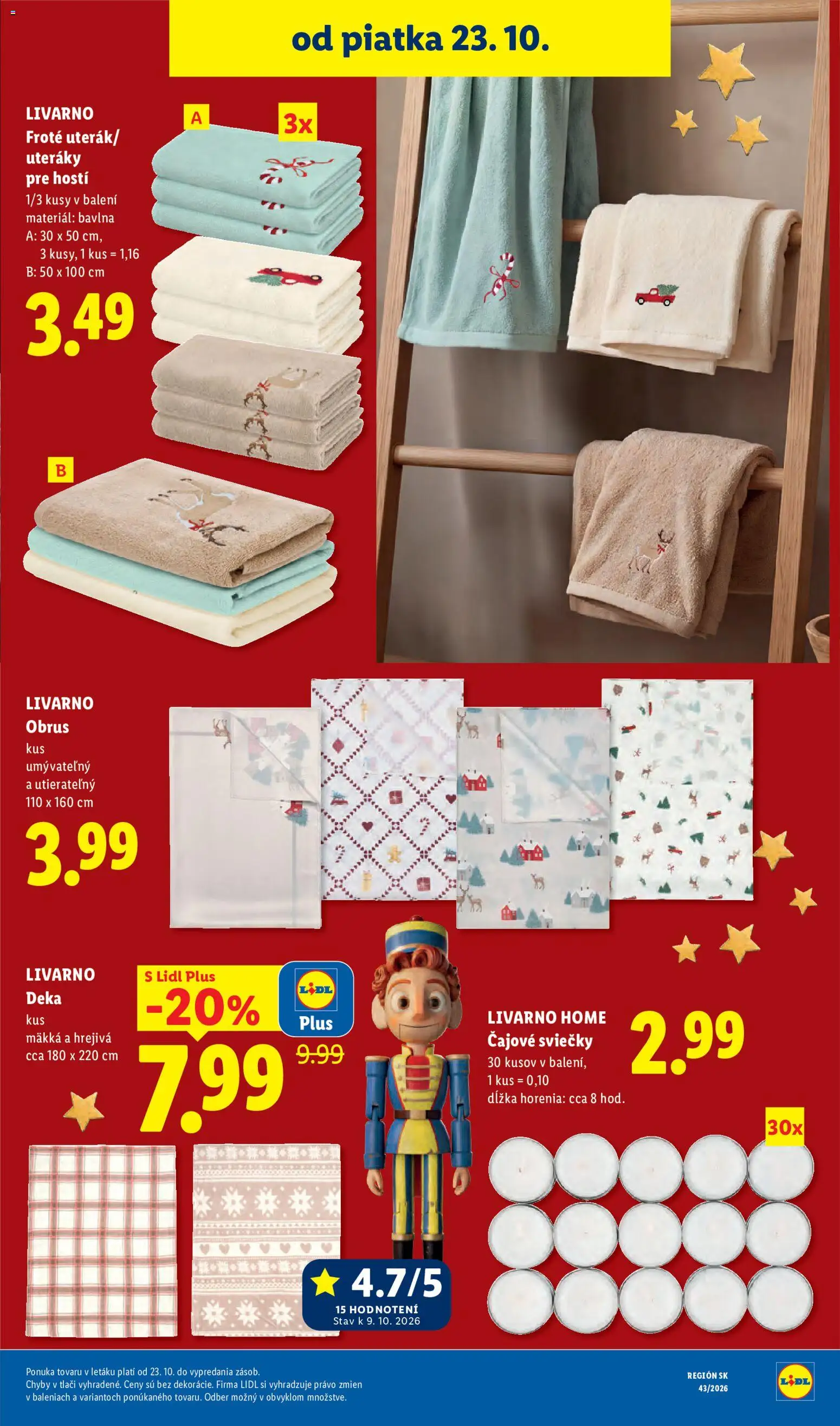 Nové Lidl akcie – leták je platný od 19.10.2026 | Strana: 113