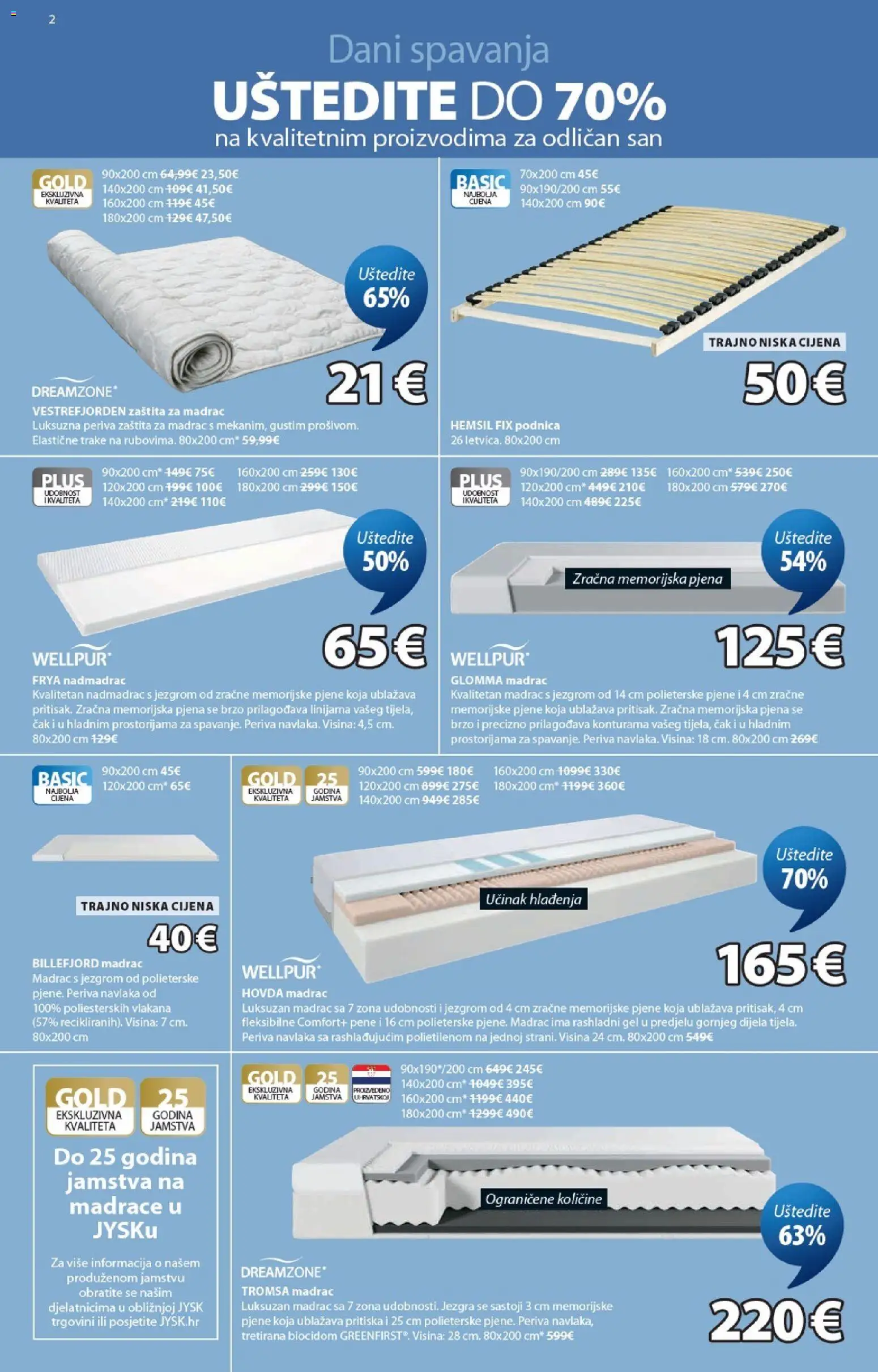 JYSK katalog | vrijedi od 01.07.2026 | Stranica: 2