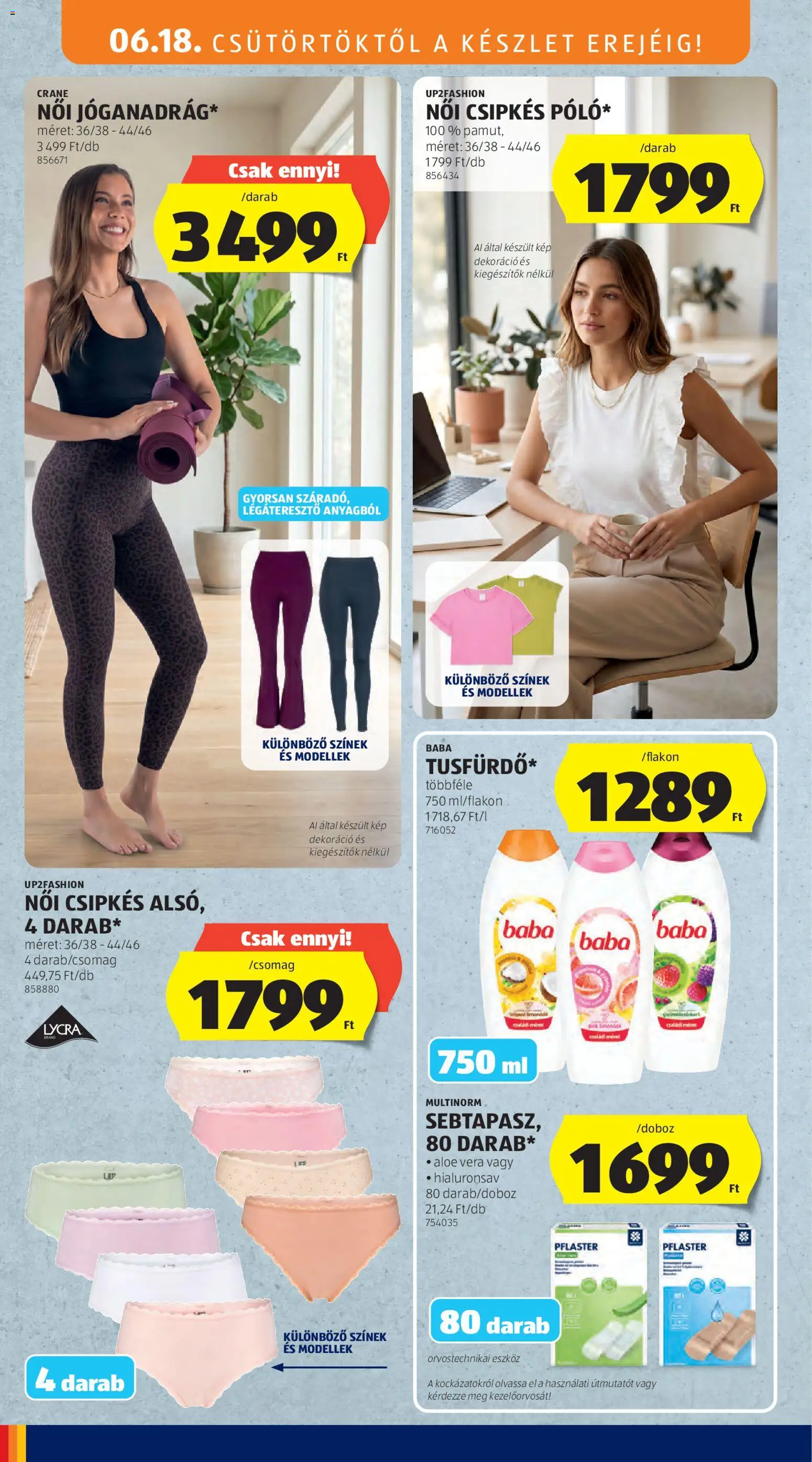 Aldi akciós ujság - amely érvényes a következő dátumtól: 18.06.2026 | Oldal: 26
