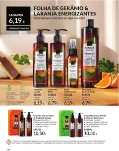 Pré-visualização Catálogo Avon Campanha 7 válido de 01/07/2026 | Página: 150 | Produtos: Sabonete líquido, Sabonete, Banho, Cenoura