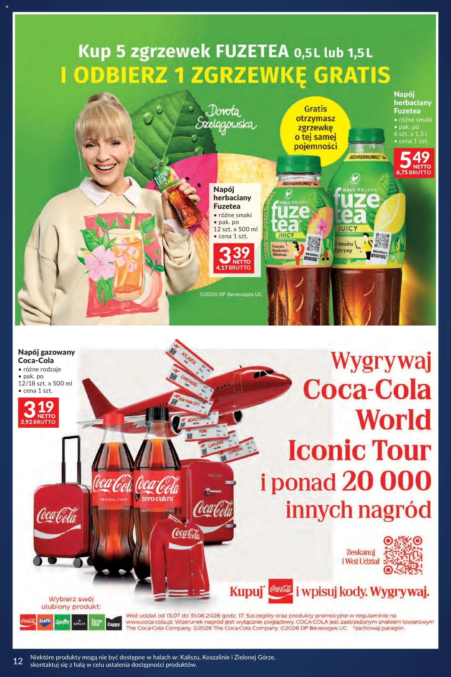 Makro gazetka - Lato pełne inspiracji od 04.08.2026 | Strona: 3 | Produkty: Sprite, Coca cola, Cytryny