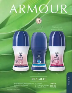 Justine specials catalogue – valid from 01.05.2026 | Page: 73 | Products: Bath, Deodorant, Antiperspirant