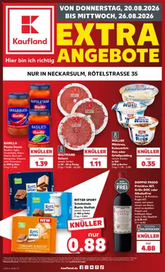 Kaufland DE -DE Folder - Voorbeeld van een folder van Kaufland DE, geldig van 20-08-2026