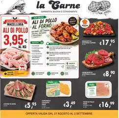 Anteprima del volantino Coal volantino èccoMi Cesena valido a partire dal 28/08/2026 | Pagina: 4 | Prodotti: Yogurt, Teglia, Ali di pollo al forno, Hamburger