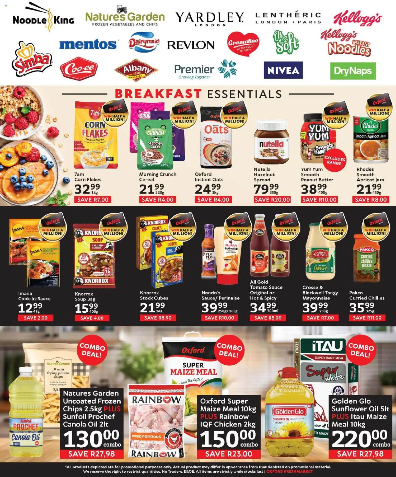 New Oxford Freshmarket catalogue – valid from 28/10/2026 | Page: 7 | Products: Spread, Breakfast, Oil, Stock