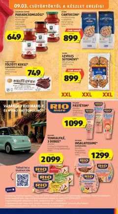 CANTUCCINI*, mandulás vagy csokoládés - amely érvényes a következő dátumtól: 2026.09.03. | Oldal: 23