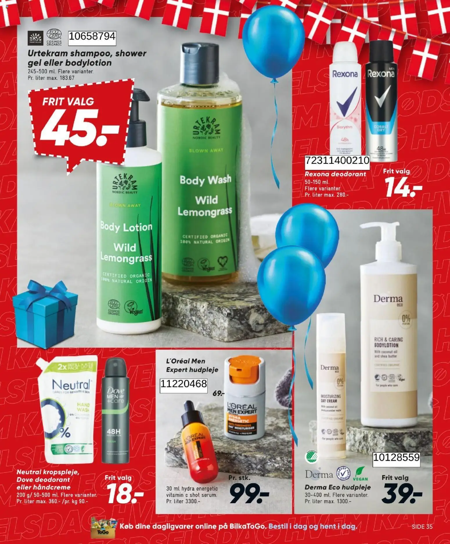 Bilka tilbudsavis – gyldig fra 07/08/2026 | Side: 47 | Produkter: Håndcreme, Deodorant