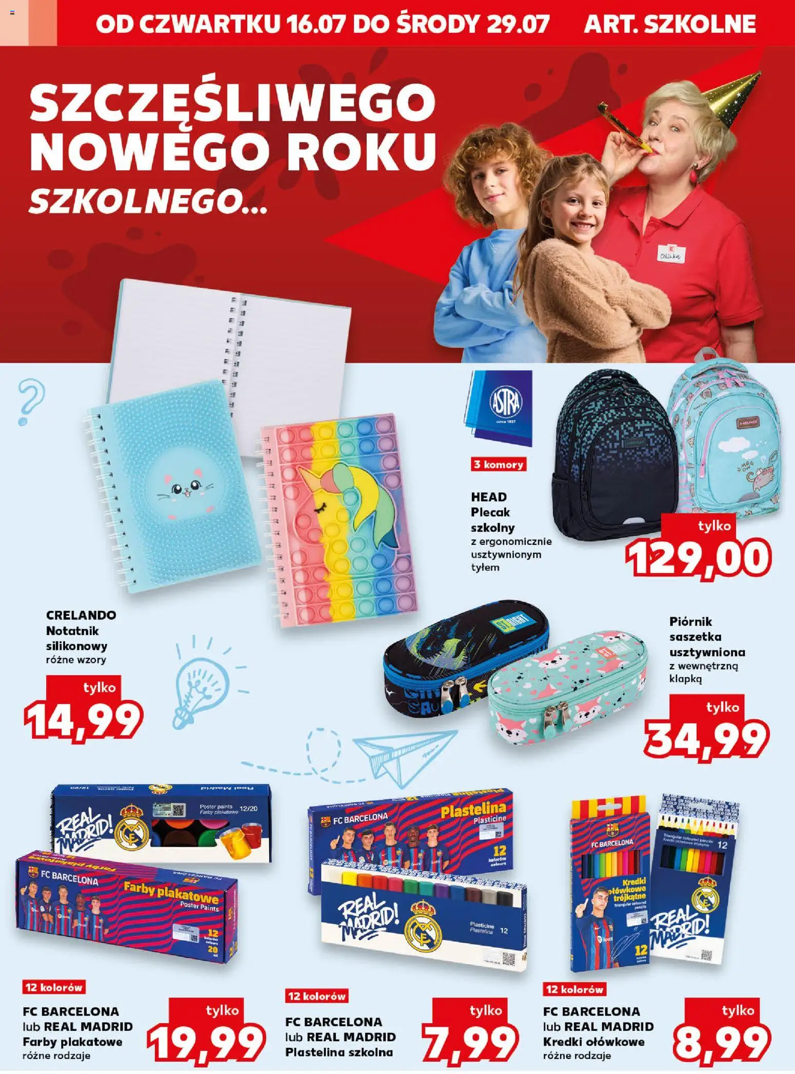 Kaufland Polsko leták - Złap okazje od 16.07.2026 | Strana: 12 | Produkty: Plastelína