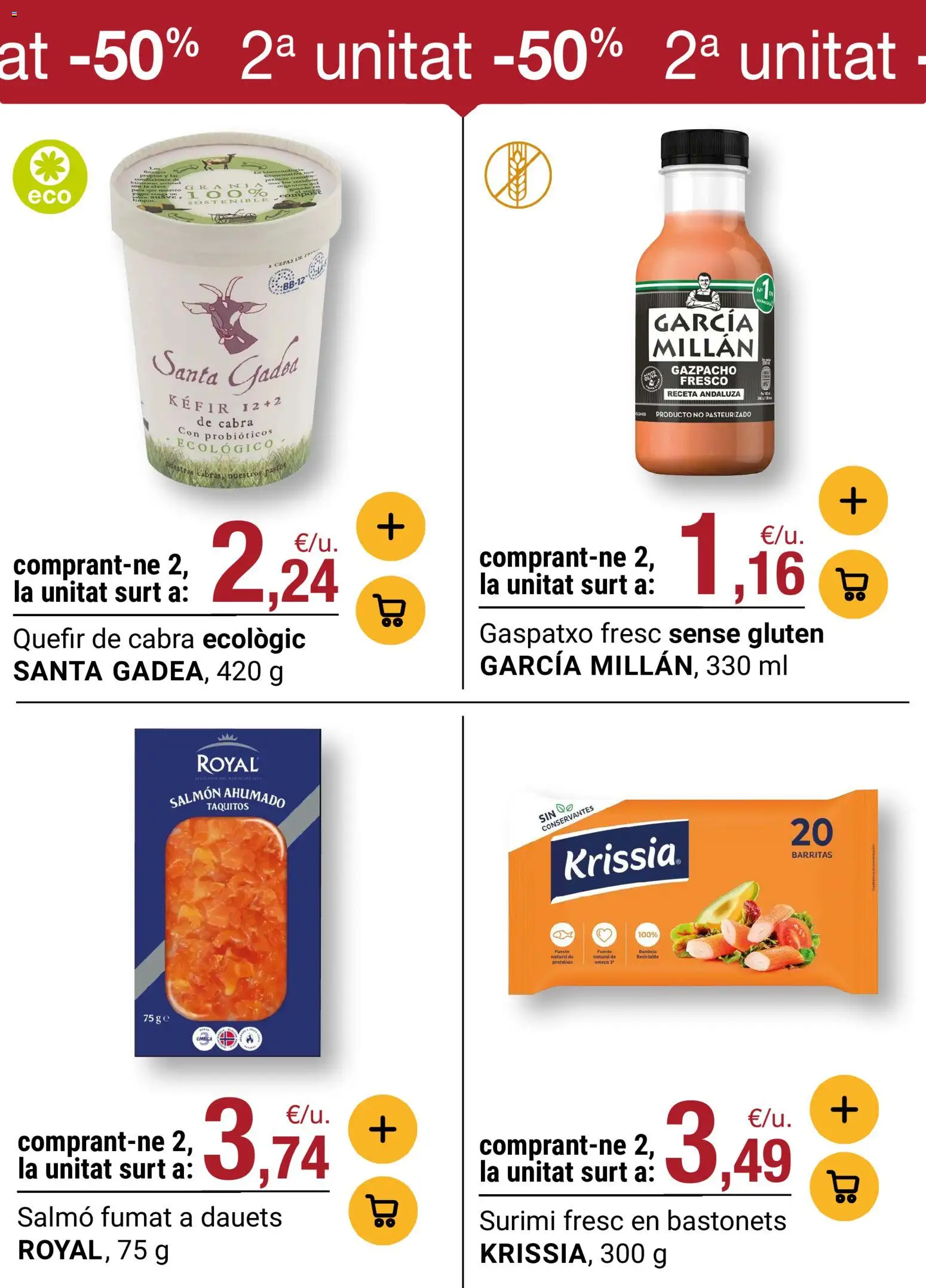 Bonpreu folleto │ válido desde el 30/06/2026 | Página: 26 | Productos: Δοχείο φοντί, Gazpacho, Salmón ahumado