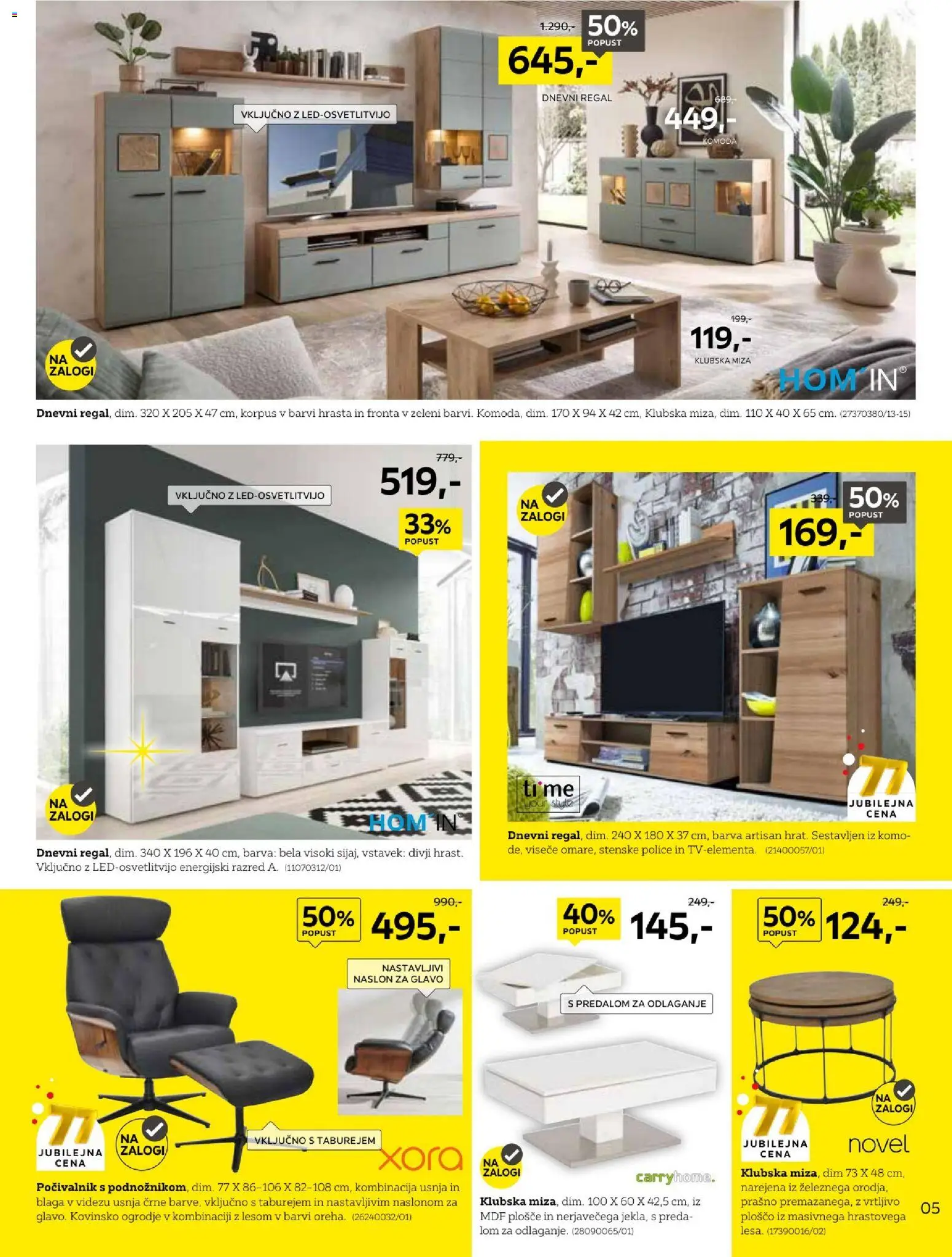 Novi XXXL Lesnina katalog ponudbe – veljaven od 31.08.2026 | Stran: 5