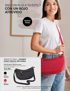 Vista previa Bolso Bandolera Midi My Everyday, Exterior de PU y poliéster, forro de poliéster. Aprox. 32 x 7 x 20 cm. válido desde el 01.06.2026 | Página: 195 | Productos: Bolso bandolera, Bolso