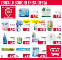Anteprima del volantino EMI volantino Spesa Difesa valido a partire dal 04.06.2026 | Pagina: 30 | Prodotti: Candeggina, Anticalcare, Limone, Alluminio