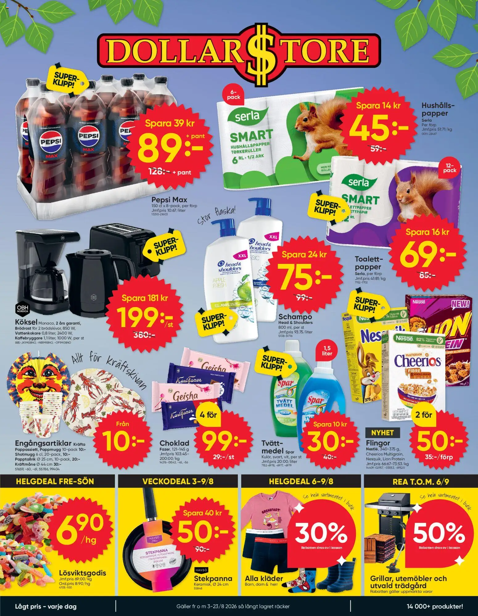 Dollar Store reklamblad aktuell från 03/08/2026 | Sida: 1