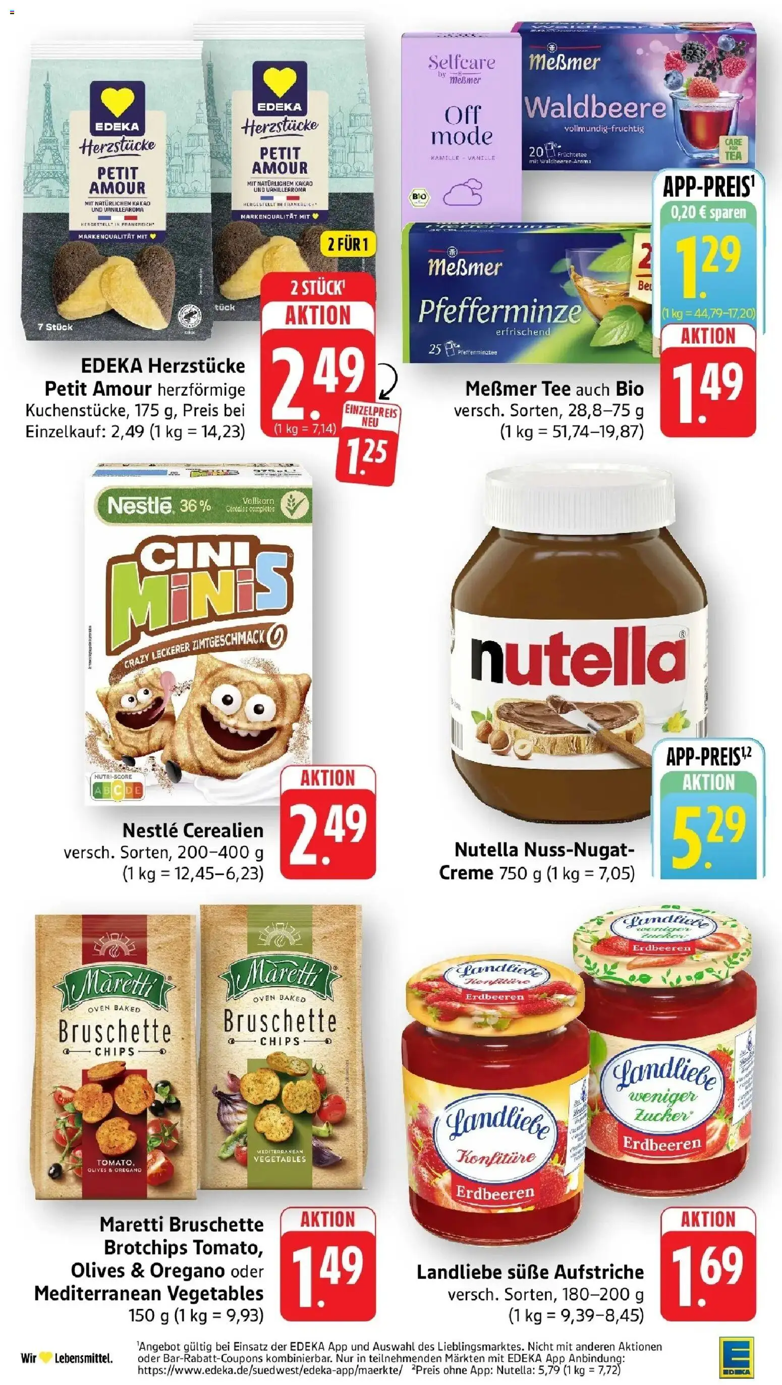 Edeka Prospekt Eppstein (ab 31.08.2026) » Angebote Online | Seite: 27 | Produkte: Creme, Nutella, Erdbeeren, Chips