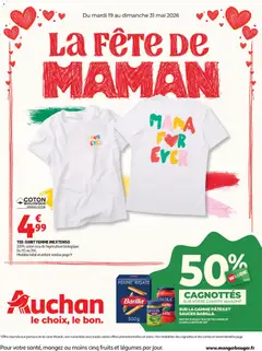 Auchan Fête des mères hypers - Voorbeeld van een folder van Auchan, geldig van 19.05.2026