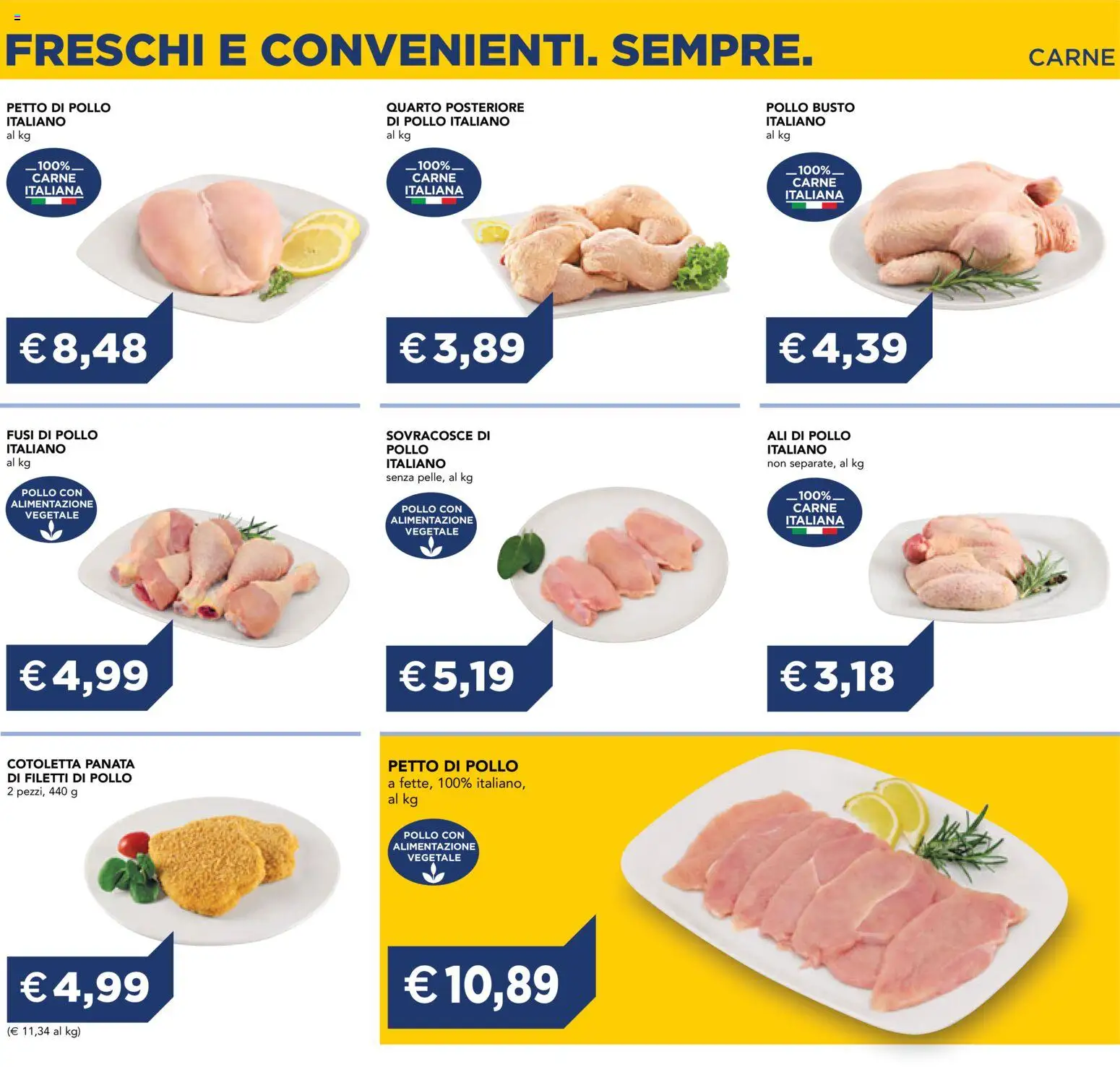Volantino Esselunga S del 01/07/2026 | Pagina: 5 | Prodotti: Petto di Pollo, Pollo