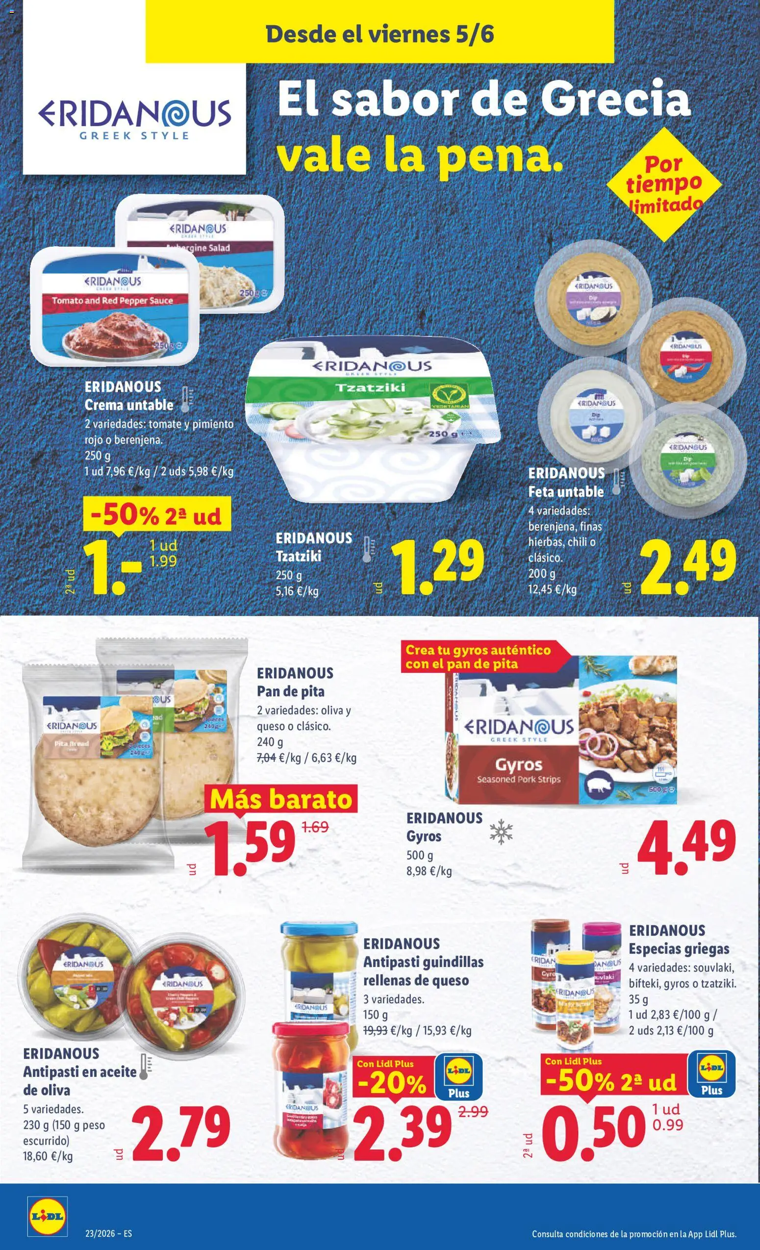 Lidl folleto Illes Balears │ válido desde el 01.06.2026 | Página: 36 | Productos: Queso, Pan, Σόδα, Crema untable
