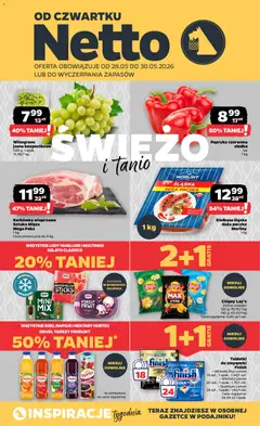 Pogląd oferty "Netto gazetka od czwartku spożywcza" - ważna od 28.05.2026