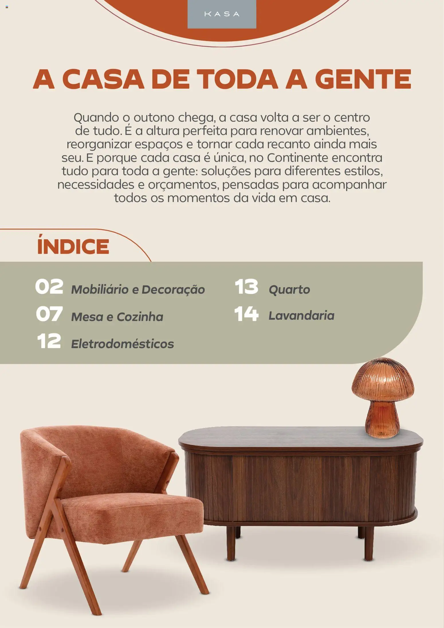 Continente Casa Outono Açores │ válido de 13/10/2026 | Página: 2 | Produtos: Mesa, Decoração