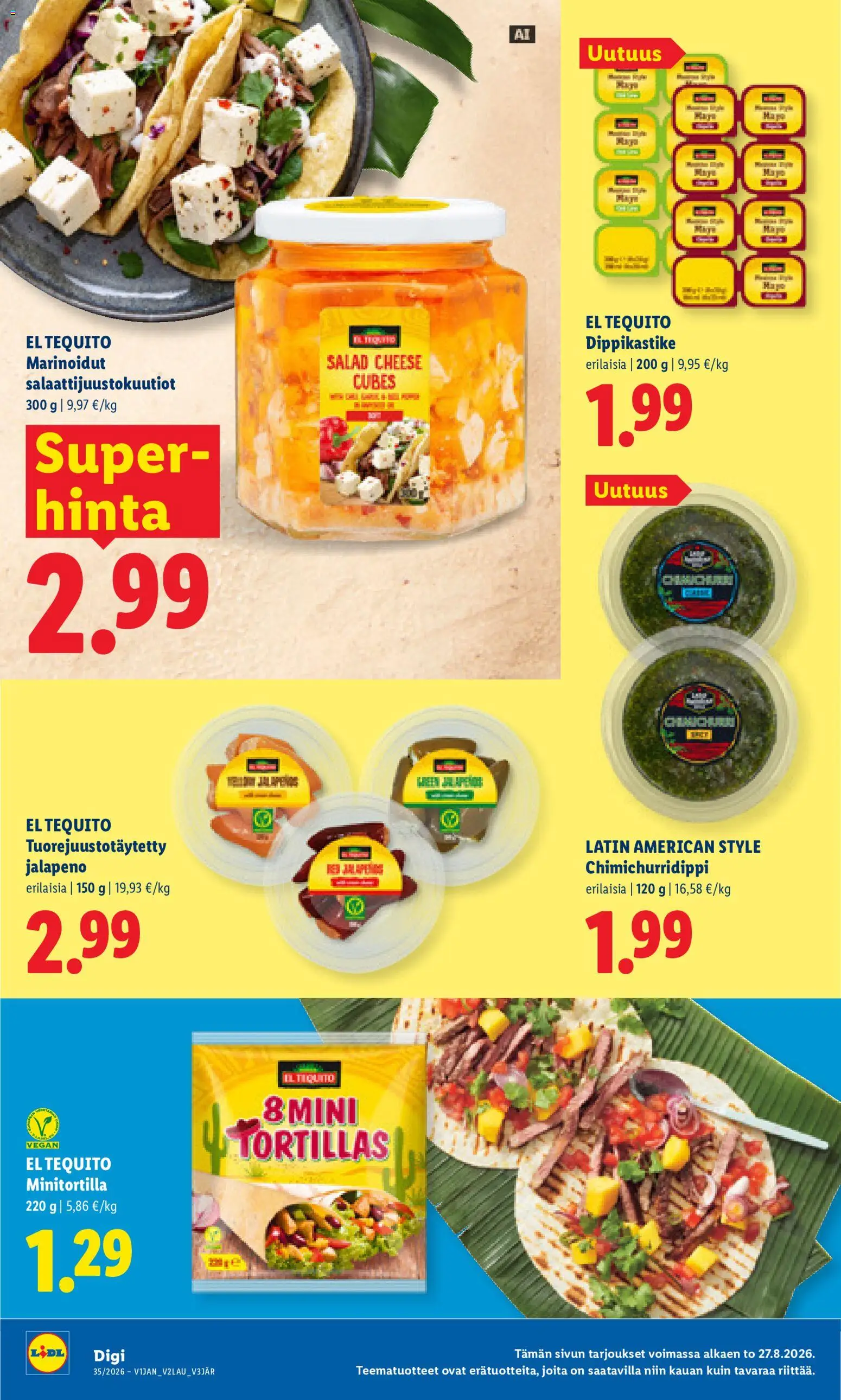 Lidl tarjoukset - Helsinki – voimassa 27/08/2026 alkaen | Sivu: 10