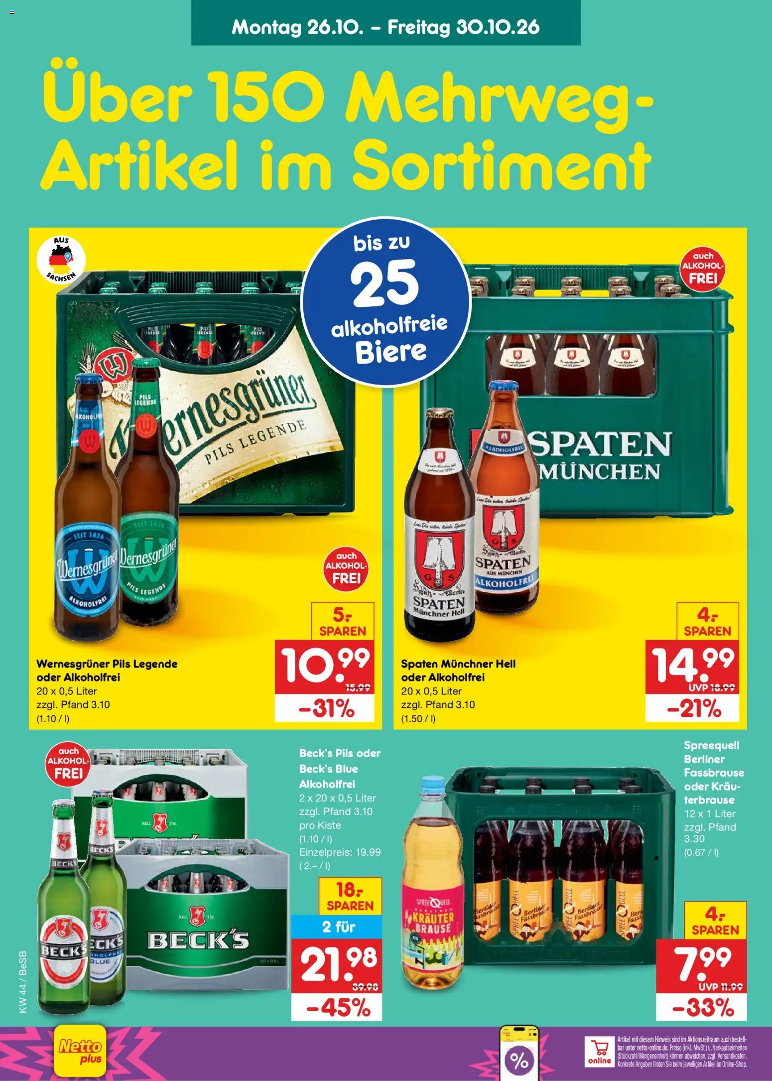 Netto Marken-Discount Prospekt – gültig ab 26.10.2026 | Seite: 32