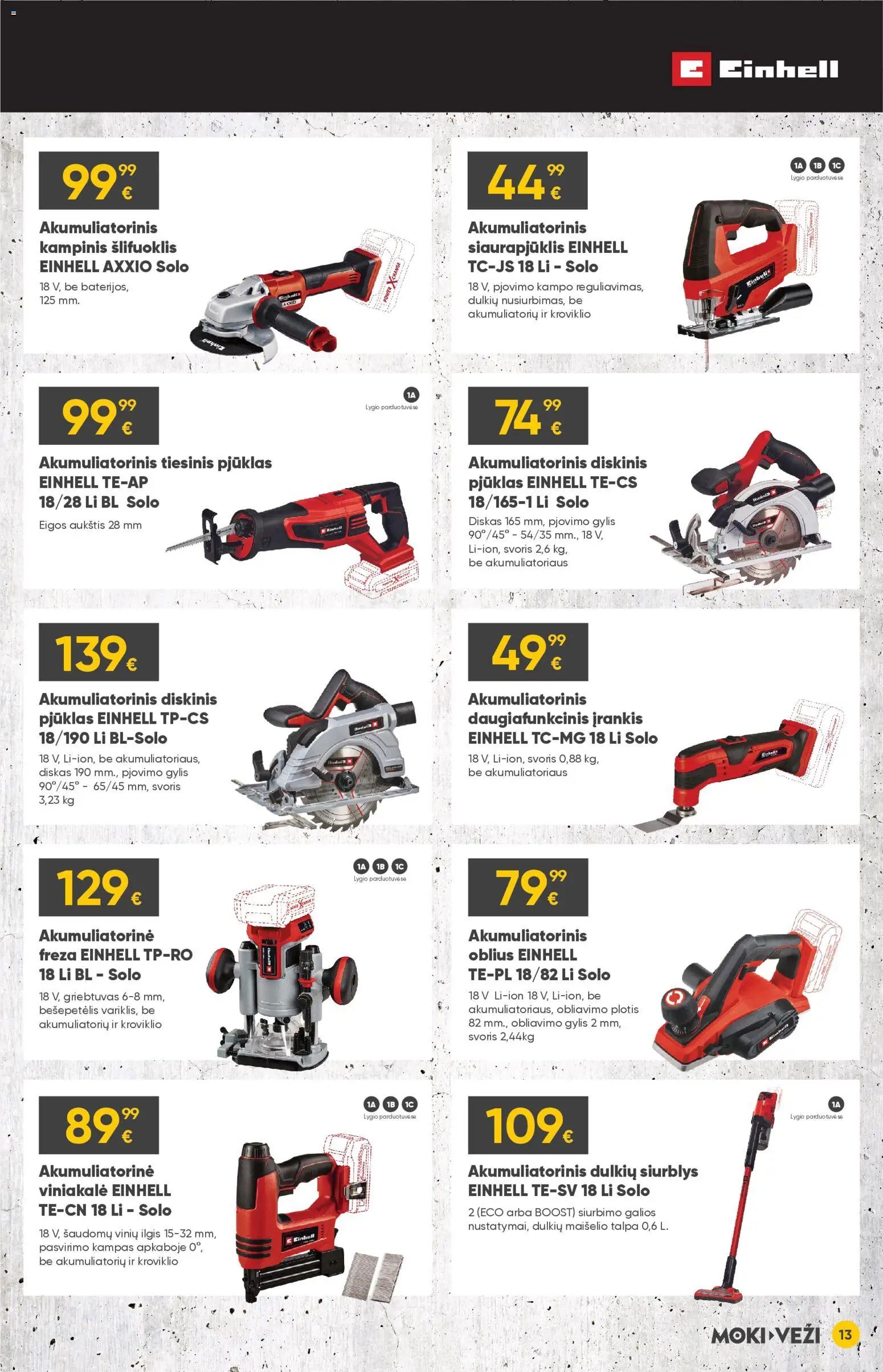 MOKI VEŽI akcijos nuo 05.03.2026 | Puslapis: 13 | Prekių: Diskas