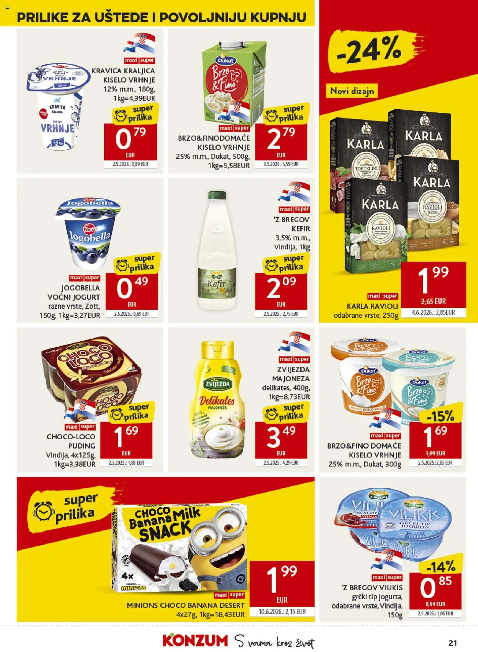 Konzum katalog | vrijedi od 01.07.2026 | Stranica: 21