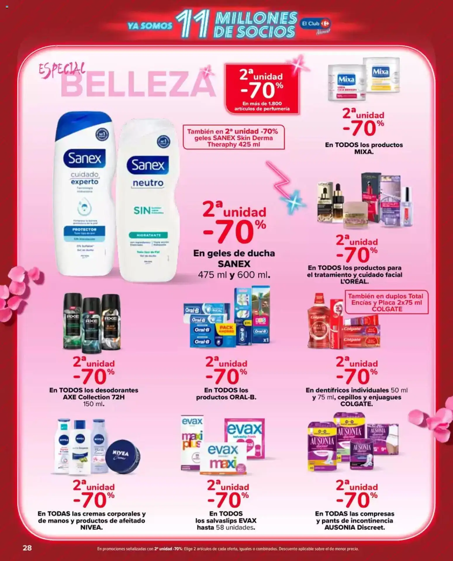 Carrefour Market folleto │ válido desde el 12.05.2026 | Página: 28 | Productos: Salvaslips, Γλυφιτζούρι, Ducha