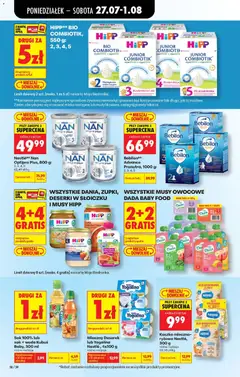 Pogląd oferty "Sok 100% lub sok + woda Kubuś Baby, 300 ml, Sok 100% lub sok + woda Kubuś Baby, 300 ml" - ważna od 27.07.2026 | Strona: 84
