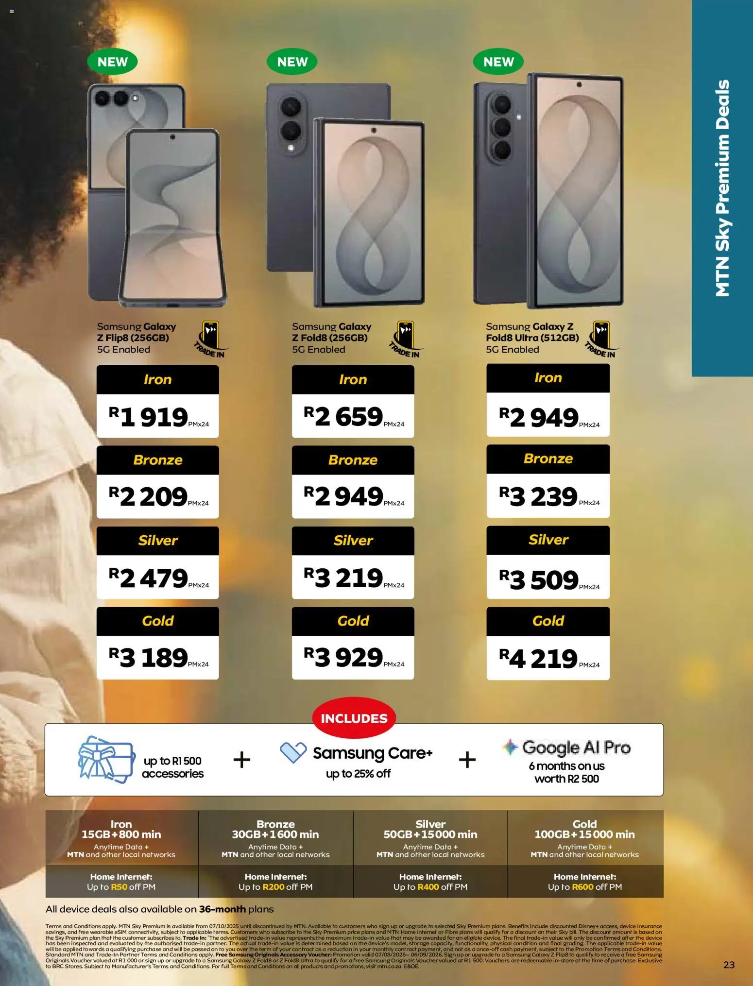 New MTN catalogue – valid from 07/08/2026 | Page: 23 | Products: Data, Iron