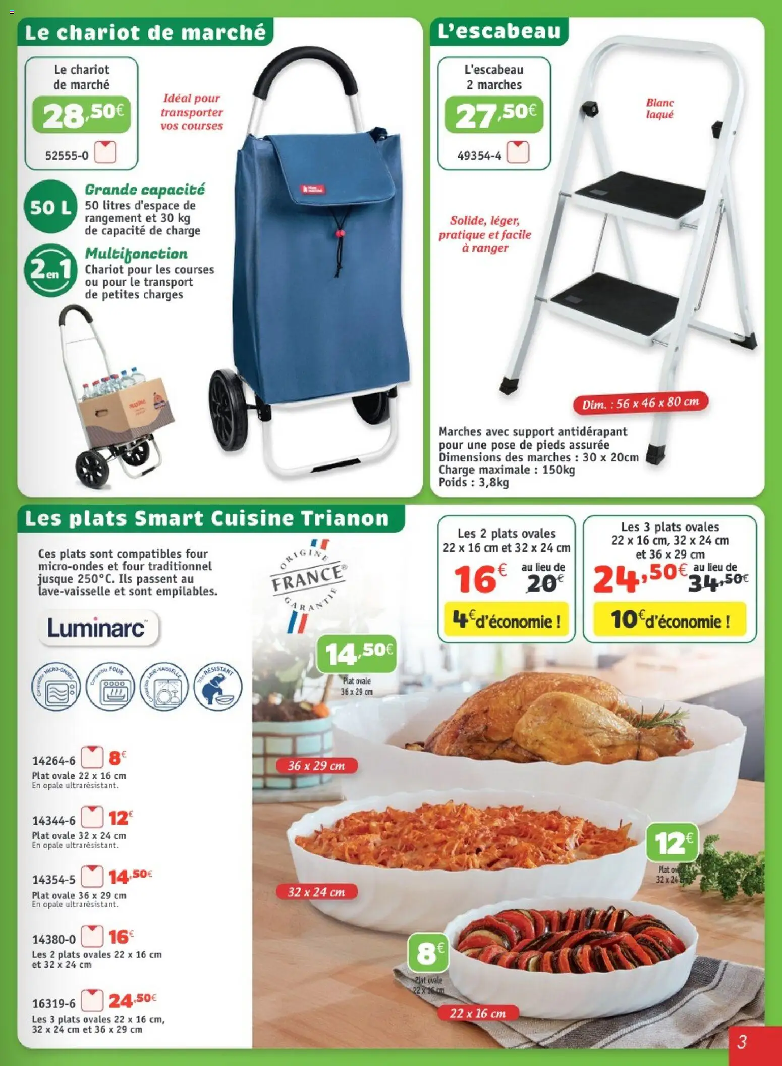 {H1} | Page: 3 | Produits: Four, Poids, Laque