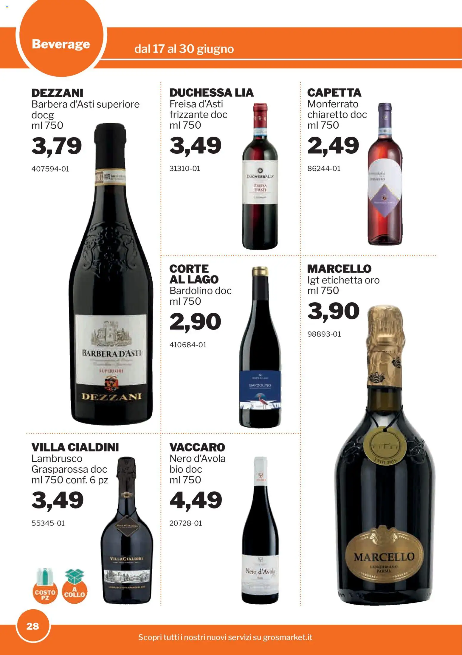 Volantino Sogegross del 17.06.2026 | Pagina: 28