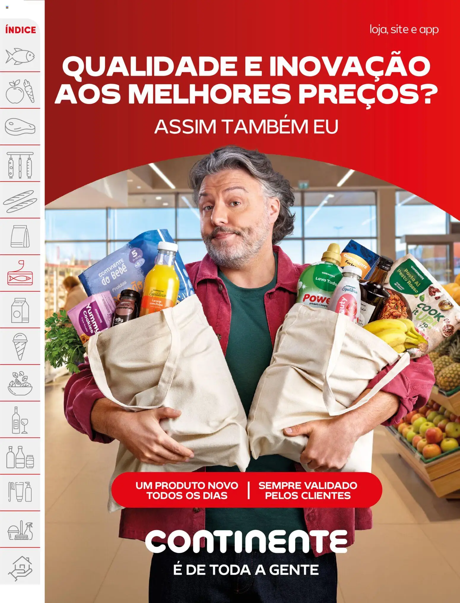 Continente folheto │ válido de 07.04.2026 | Página: 18 | Produtos: Fraldas, Detergente, Chocolate, Sumo