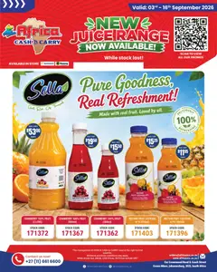 Africa Cash & Carry specials catalogue – valid from 03/09/2026