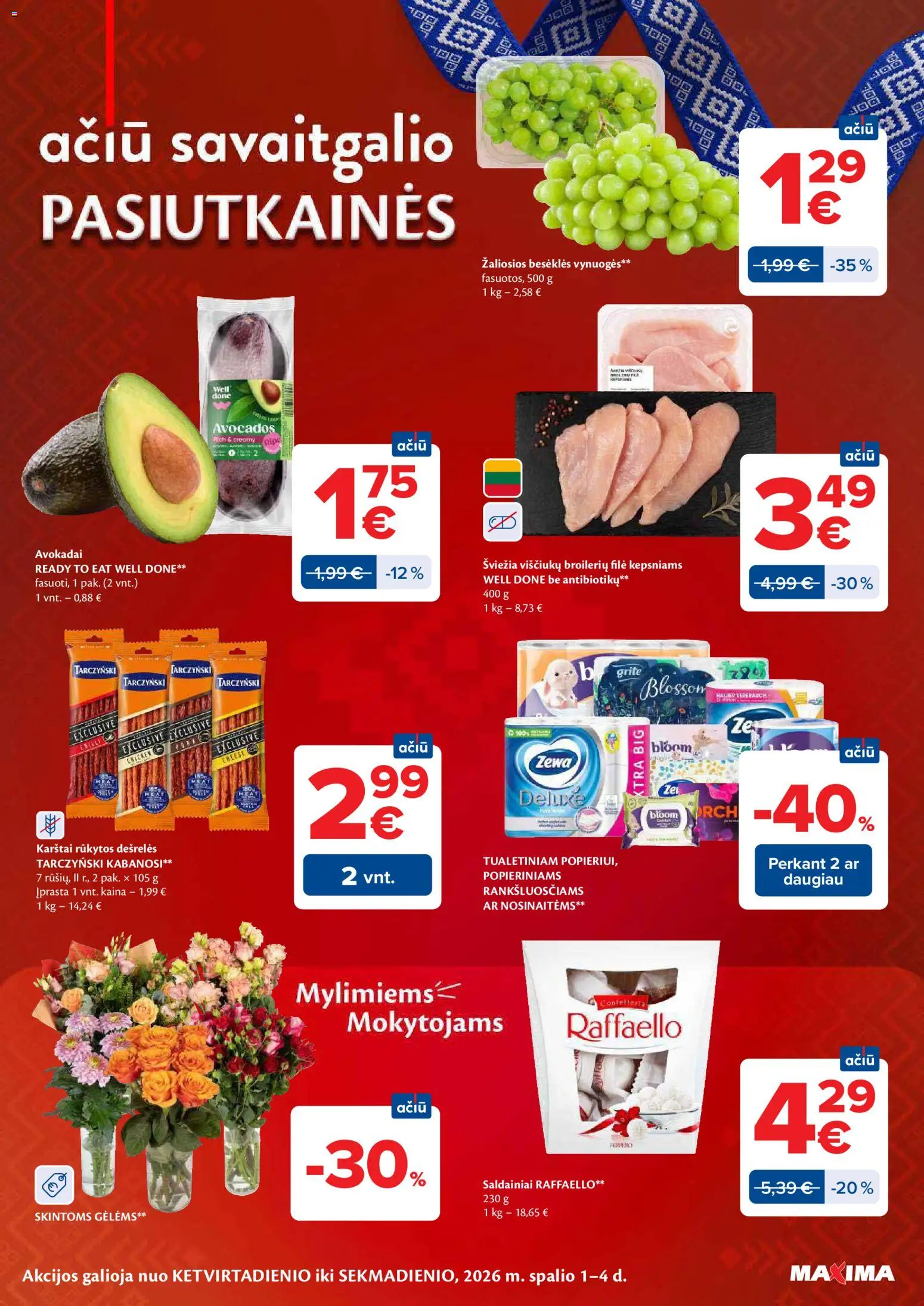 MAXIMA akcijos nuo 2026.09.29 | Puslapis: 48