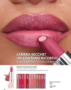 Anteprima del volantino Avon catalogo - campagna 5/2026 valido a partire dal 01.05.2026 | Pagina: 54 | Prodotti: Rossetto, Specchio
