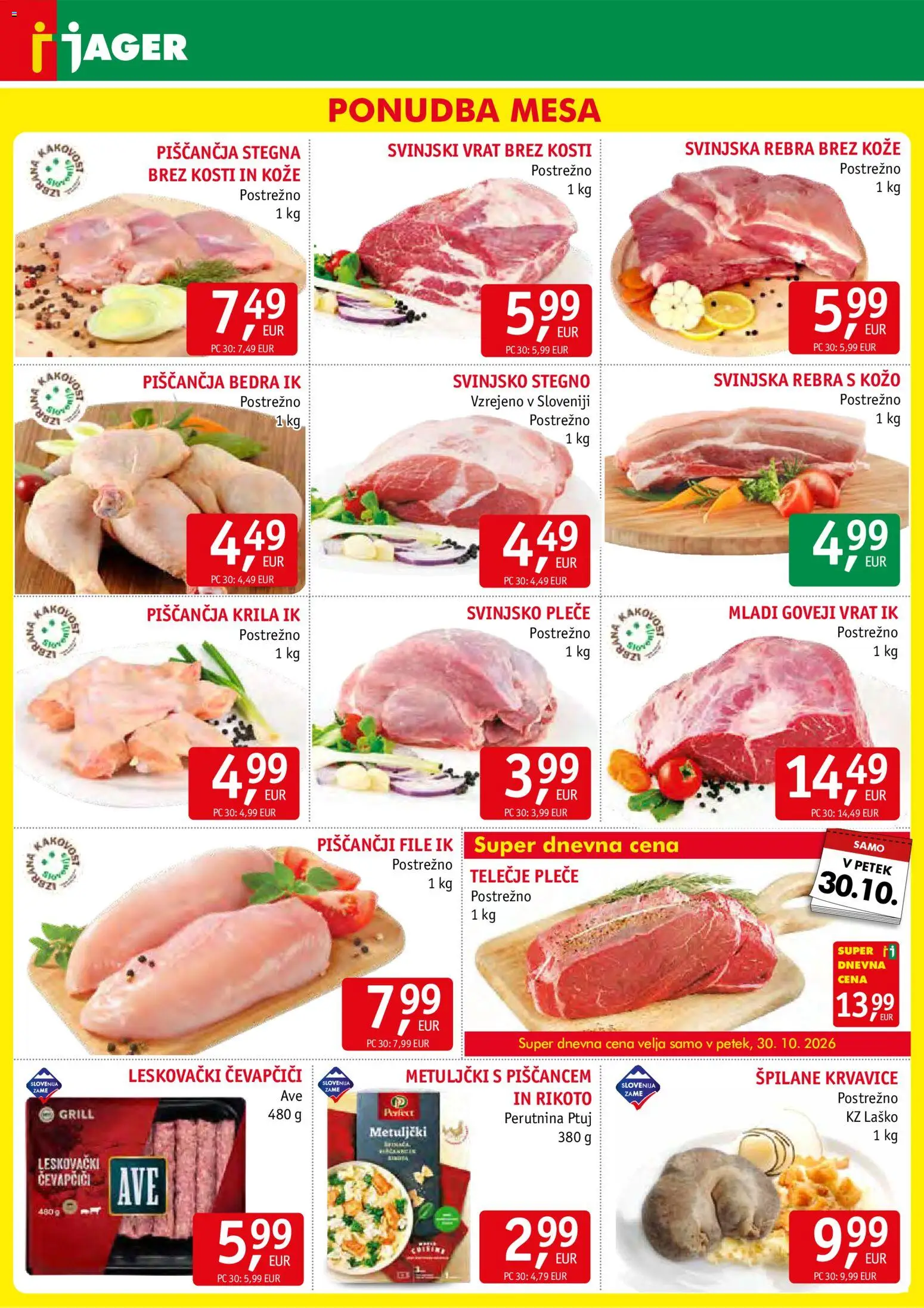 Novi Jager katalog ponudbe – veljaven od 28.10.2026 | Stran: 3
