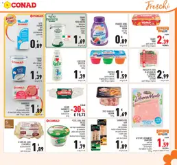 Anteprima del volantino YOGURT CONAD VERSO NATURA biologico latte italiano bianco magro, Yogurt biologico latte italiano bianco magro valido a partire dal 20.05.2026 | Pagina: 15