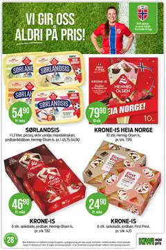 Forhåndsvisning av KRONE-IS HEIA NORGE, 10 stk. Hennig-Olsen Is gyldig fra 06/07/2026 | Side: 25