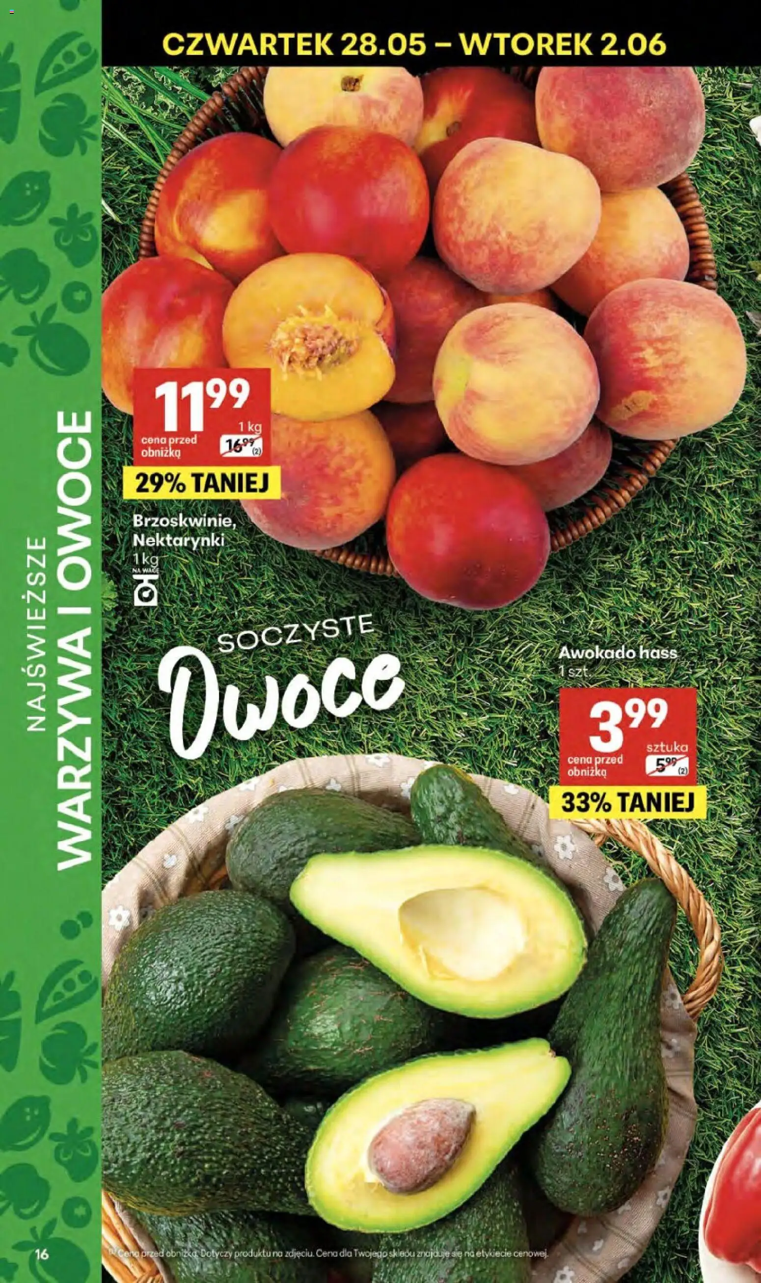 Delikatesy Centrum gazetka - Sklepy Własne od 28.05.2026 | Strona: 16