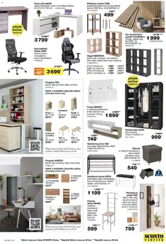 Náhled letáku Sconto nábytek leták od 26.08.2026 | Strana: 19 | Produkty: Taburet, Křeslo, Stolek, Stůl