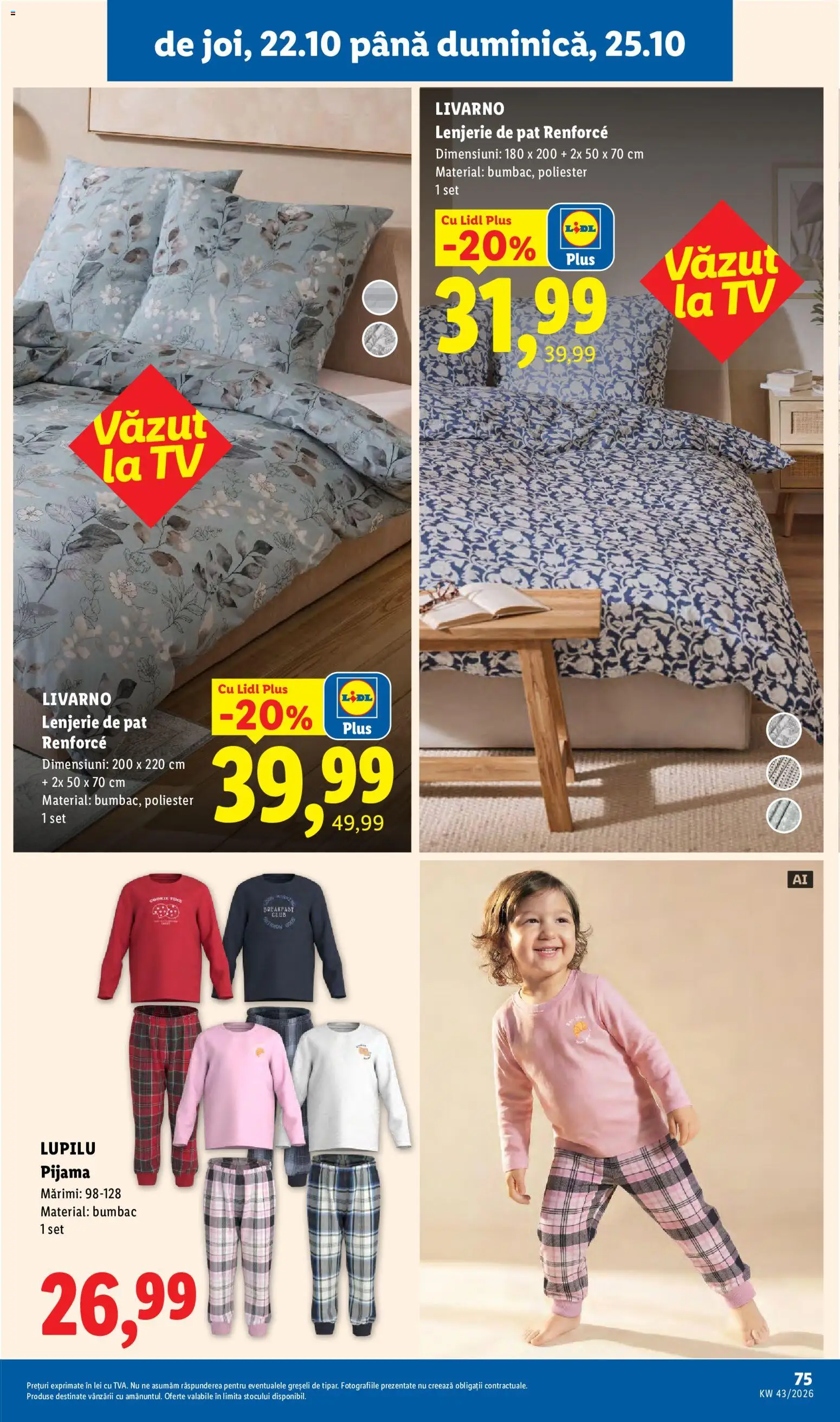 Noul catalog Lidl – valabil de la 19.10.2026 | Pagină: 75