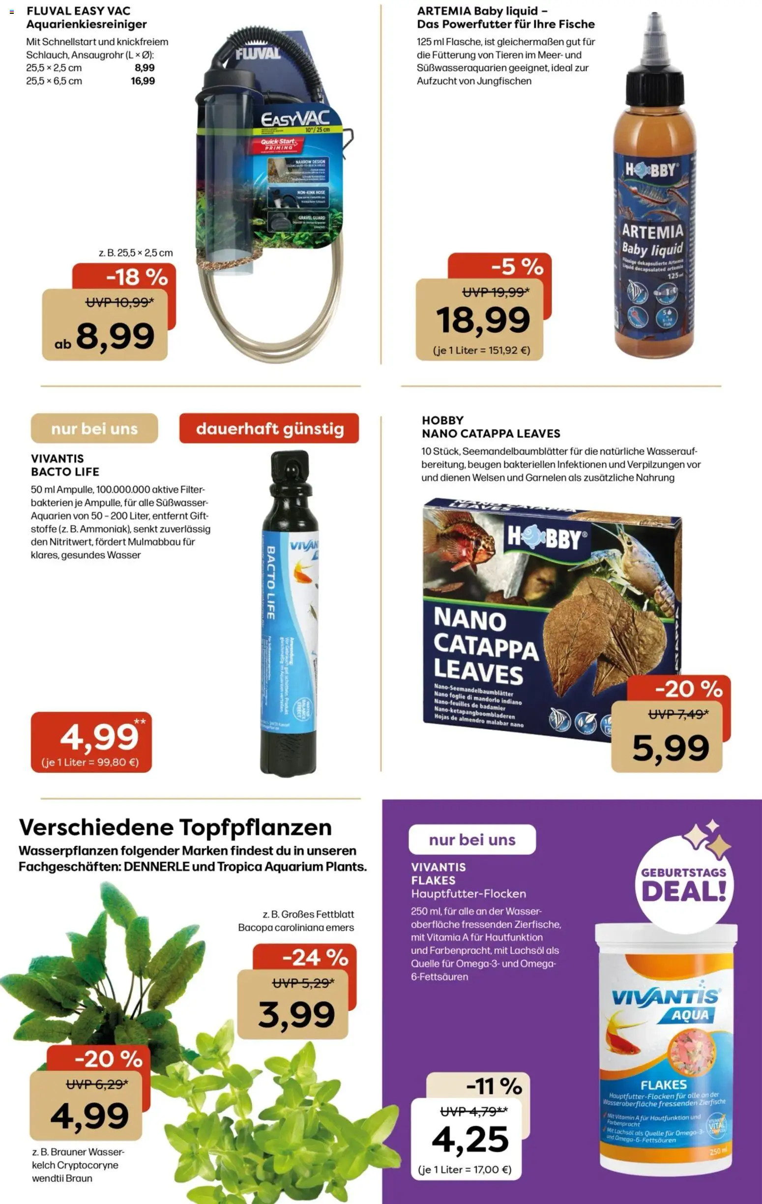 Zoo & co Prospekt – gültig ab 27.07.2026 | Seite: 11 | Produkte: Garnelen, Wasser, Hose