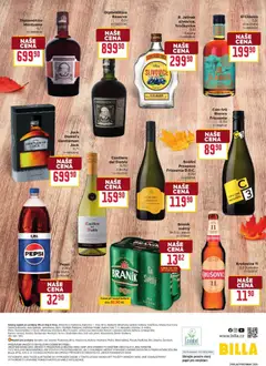 Náhled letáku Billa leták - Podzimní nápoje od 09.09.2026 | Strana: 24 | Produkty: Pepsi, Brandy, Slivovice, Jelínek
