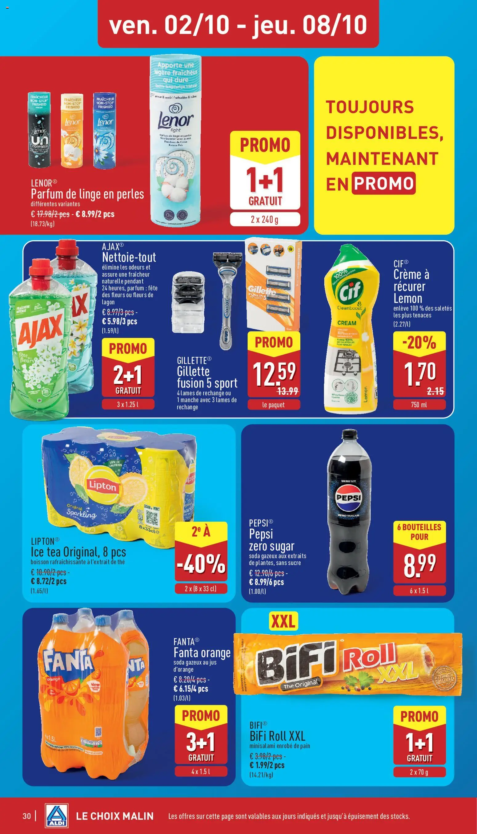 {H1} | Pagina: 30 | Producten: Pepsi, Pepsi Zero, Crème, Hark