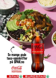 Forhåndsvisning av Coca-Cola Zero Sugar, Coca-Cola Zero Sugar Tacos Love Coke gyldig fra 18.05.2026 | Side: 19 | Produkter: Stable door