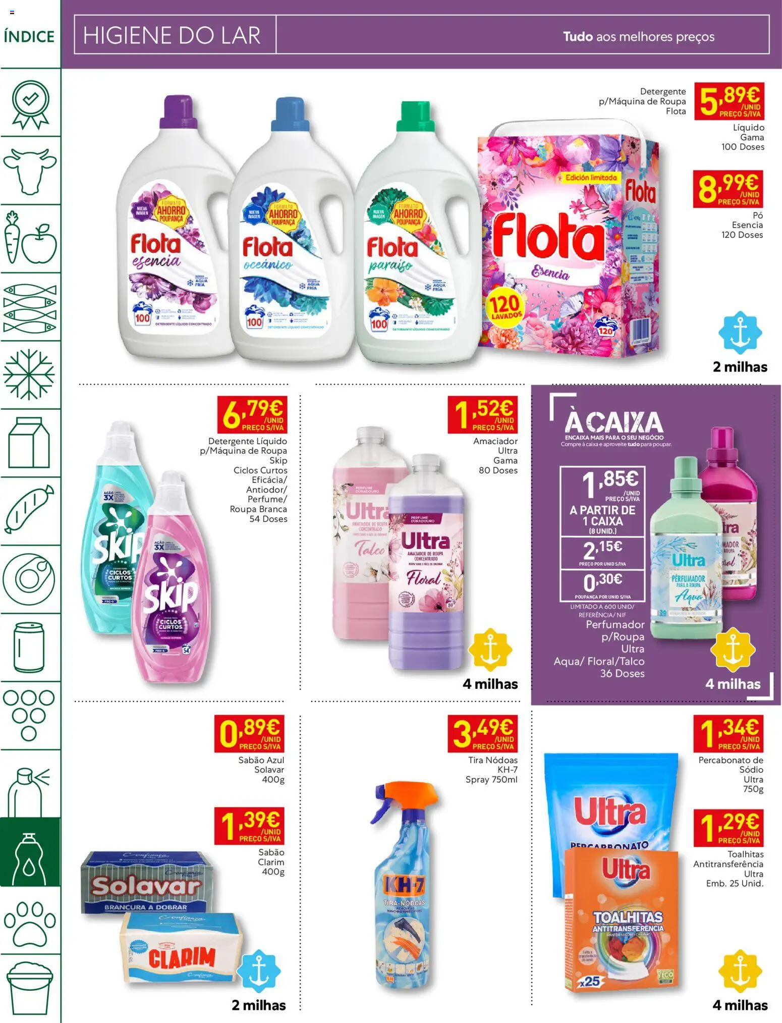 Recheio folheto Madeira │ válido de 20/10/2026 | Página: 34 | Produtos: Sabão, Amaciador de roupa, Detergente, Caixa