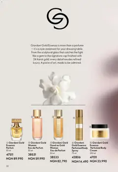 Offer preview "Oriflame Catalogue 2/2026" | Page: 32 | Products: Műholdvevő, Cream, Perfume, Cap