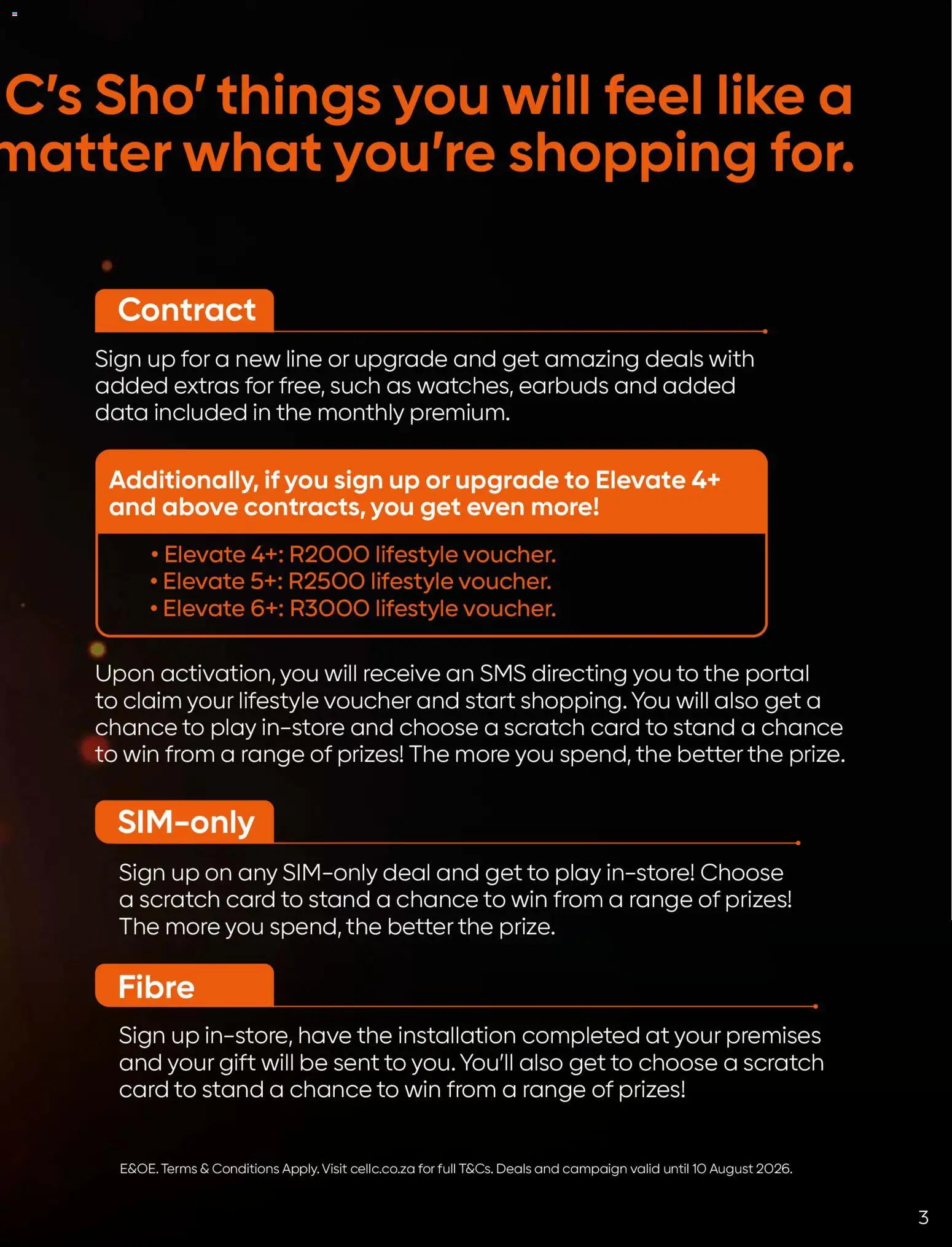 New Cell C catalogue – valid from 19.06.2026 | Page: 5