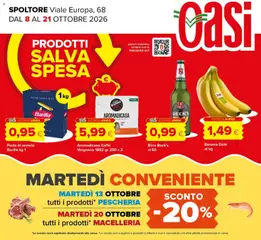 Anteprima del volantino Oasi volantino Spoltore valido a partire dal 08/10/2026